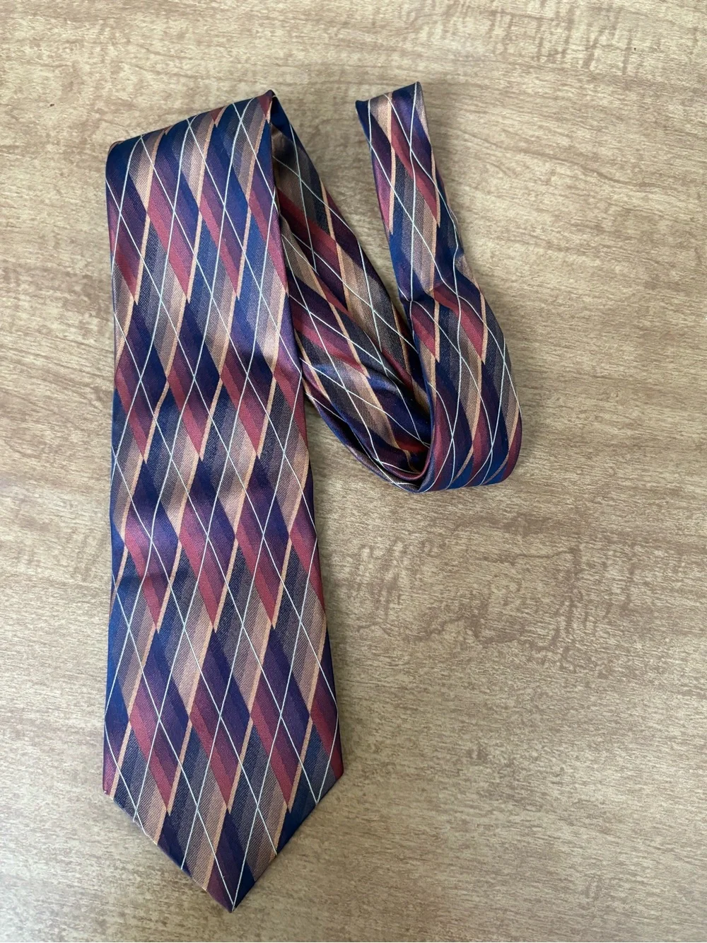 Men's Multicolor Patterned Ties - Set of 3